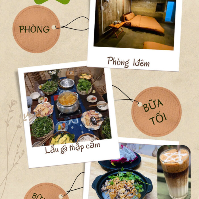 Combo ngủ - lẩu - bữa sáng - cafe