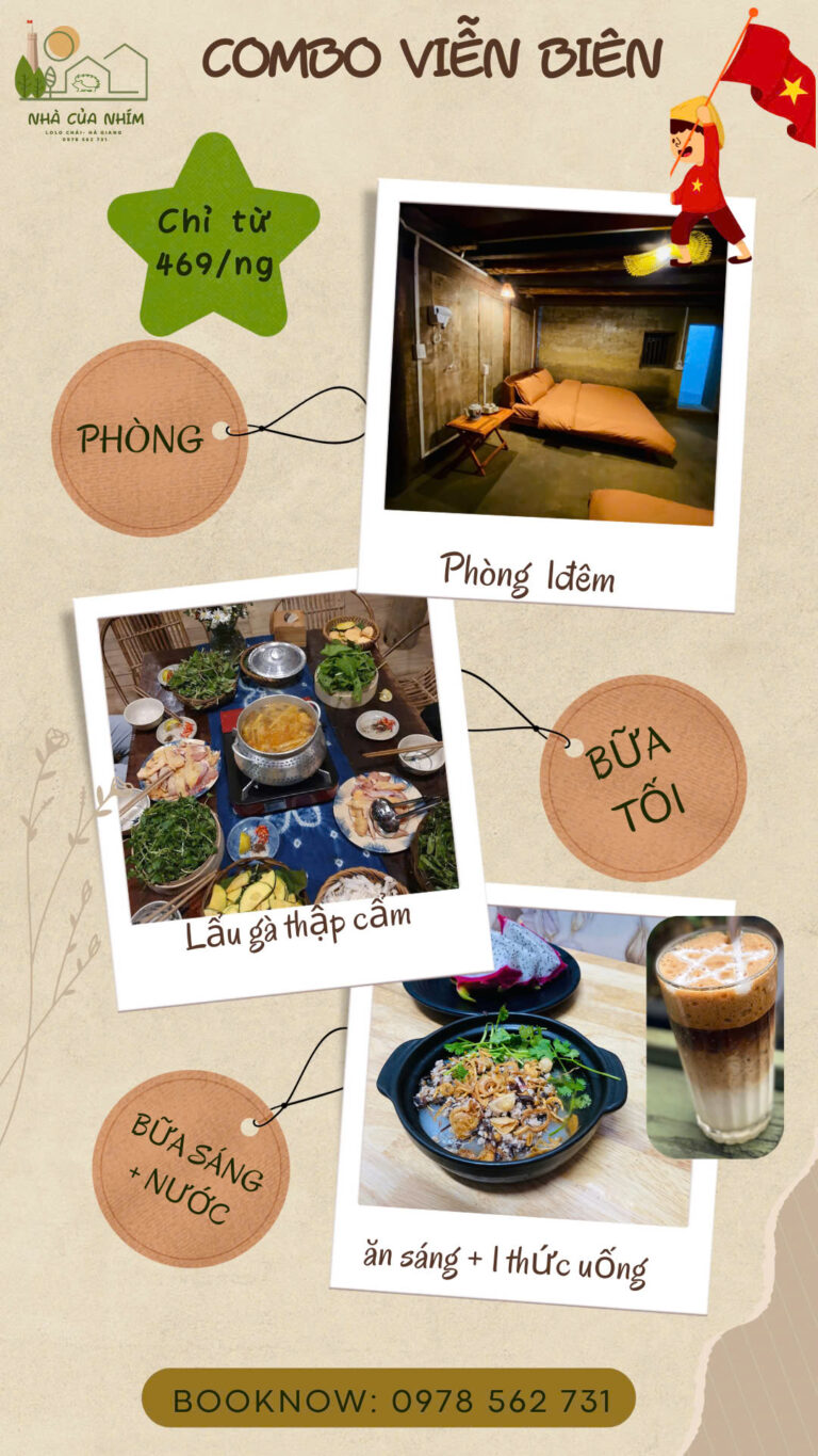 Combo ngủ - lẩu - bữa sáng - cafe